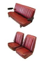 1973-1987 GMC Jimmy Front Lowback Bucket Seats; Rear Bench Seat Upholstery Complete Set