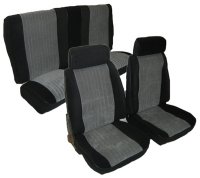 1982-1988 Buick Regal 2 Door, Front Bucket Seats; Rear Bench Seat Upholstery Complete Set