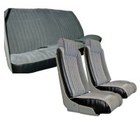 '81-'88 Pontiac Grand Prix 2 Door, Front Bucket Seats and Rear Bench Seat Upholstery Complete Set