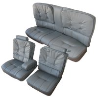 1981-1988 Buick Regal 2 Door, G-Body 60/40 Front and Rear Bench Seat Upholstery Complete Set