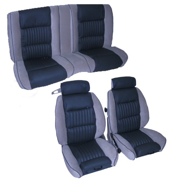 8188 Buick Grand National Seat Upholstery Complete Set 2 Door, Lear