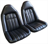 '74-'77 Chevrolet El Camino Front Swivel Bucket Seats, 8 Buttons Seat Upholstery Front Seats