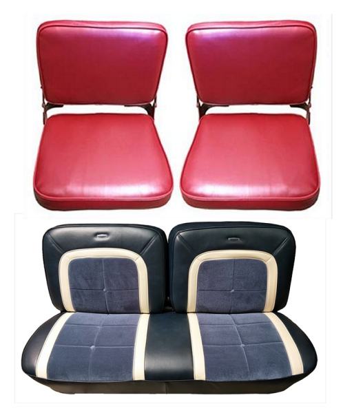 73 79 Ford Full Size Truck Extended And Super Cab Seat Upholstery Complete Set Split Back Front Rear Jump Seats High End Lariat Series 1973 1974 1975 1976 1977 1978 1979 - 1979 Ford F150 Bench Seat Upholstery