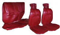 1979-1983 Ford Mustang Front Bucket Seats; Rear Bench; Coupe; GT Sport Seat Upholstery Complete Set