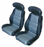 1988-1992 Mazda RX7 Hard Top, Bucket Seats With Speakers in Head Rests Seat Upholstery Front Seats
