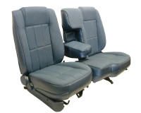 1983-1992 Ford Ranger - Regular Cab 60/40 Bucket Seat; XLT Style Seat Upholstery Front Seats