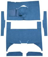 '60-'65 Ford Falcon 4 Door Sedan, 6 Cylinder 4Sp, Bench Seat Cut and Sewn Carpet