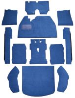 '71-'73 Volkswagen Beetle Super Beetle, Hardtop, Fits Flat Front Cut and Sewn Carpet