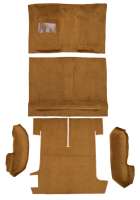 '87-'95 Nissan Pathfinder 2 Door, Complete Kit Molded Carpet