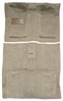 '00-'04 Nissan Frontier 4 Door Crew Cab  Molded Carpet