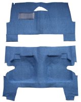 Auto Custom Carpets Molded Carpet Set For 1971-1973 Chevrolet Impala – Black, With Backing And Heel Pad, Front & Rear