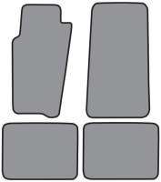 1996, 1997, 1998 Jeep Grand Cherokee  Floor Mats, Set of 4 - Front and back