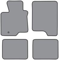 2001, 2002, 2003 Ford Full Size Truck, 4 Door Crew Cab F150 Floor Mats, Set of 4 - Front and back