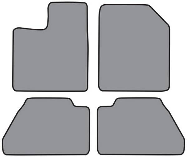 20112014 Ford Edge Floor Mats, Set of 4 2011, 2012, 2013, 2014
