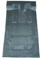 2005, 2006, 2007 Chrysler Town and Country Van Stow and Go Model, Front Passenger Area Molded Carpet