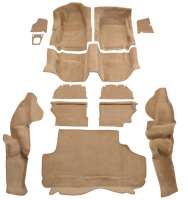 '88-'91 Porsche 944 Complete Kit, Small Spare  Molded Carpet