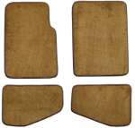 '97-'06 Jeep Wrangler  Floor Mats, Set of 4 - Front and back