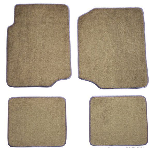 19761986 Jeep CJ7 Floor Mats, Set of 4 1981, 1982, 1983, 1984, 1985
