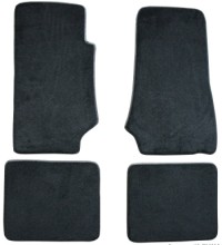 2007, 2008, 2009, 2010 Jeep Wrangler  Floor Mats, Set of 4 - Front and back