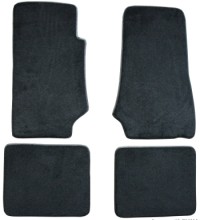 '07-'10 Jeep Wrangler  Floor Mats, Set of 4 - Front and back