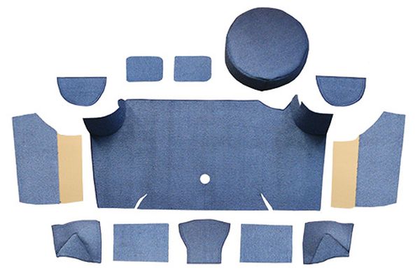1968 Ford mustang trunk carpet #10