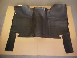 1967-1972 Chevrolet Full Size Truck, Standard Cab 1/2 to 1 1/2 Ton, Small  Transmission Molded Rubber Flooring