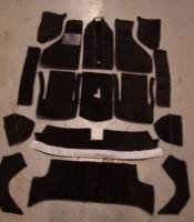 1967-1973 Fiat 850 Spider Complete Kit Cut and Sewn Carpet