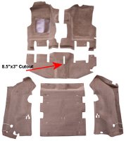 Jeep Wrangler Carpet Replacement Kit For YJ TJ JL JK and JKU