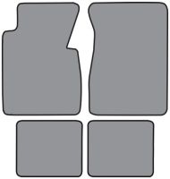 1955, 1956 Chevrolet Bel-Air  Floor Mats, Set of 4 - Front and back