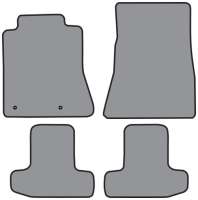2015-2019 Ford Mustang  Floor Mats, Set of 4 - Front and back