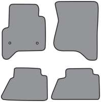 '14-'18 GMC Full Size Truck, 4 Door Crew Cab  Floor Mats, Set of 4 - Front and back