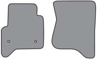 2014-2018 GMC Full Size Truck, Extended and Double Cab  Floor Mats, Set of 2 - Front Only