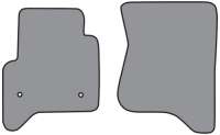 '14-'18 GMC Full Size Truck, Extended and Double Cab  Floor Mats, Set of 2 - Front Only