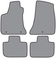 2011-2019 Dodge Charger  Floor Mats, Set of 4 - Front and back