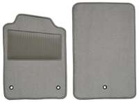 '07-'13 Chevrolet Corvette With Heelpad Floor Mats, Set of 2 - Front Only