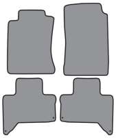 '12-'15 Toyota Tacoma Double Cab  Floor Mats, Set of 4 - Front and back