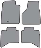 2002-2009 Dodge Full Size Truck, Extended/Quad Cab 2500, 3500 Quad Cab Floor Mats, Set of 4 - Front and back