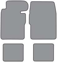 '61-'63 Pontiac Tempest  Floor Mats, Set of 4 - Front and back