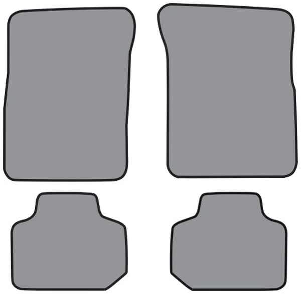 20002005 Buick LeSabre Floor Mats, Set of 4 Custom, 4 Door 2000