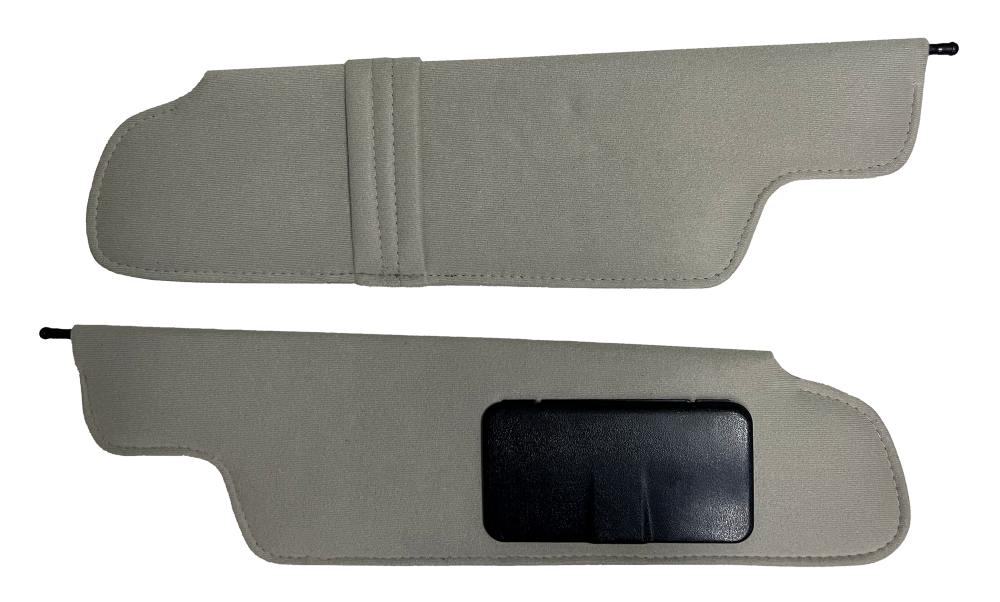 '97-'99 Ford Full Size Truck, Standard Cab F150, F250, Size 2 (With Passenger Mirror and Map Strap) Sun Visor Set