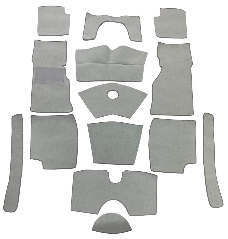 '67-'73 Fiat 850 Complete Kit Cut and Sewn Carpet