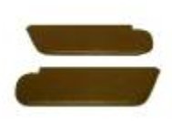 '82-'92 Ford Bronco II (Mid Size)  Sun Visor Set