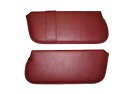 1979-1984 Ford Mustang Sunroof and T-Top with Map Strap Sun Visor Set
