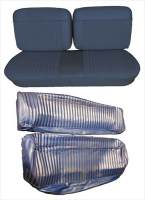 1973-1986 Ford Full Size Truck, Extended and Super Cab Split Back Front and Rear Bench Seat Upholstery Complete Set