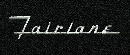 for 62-65 Fairlane 2 Door Automatic 80/20 Loop 01-Black Complete Carpet Molded 